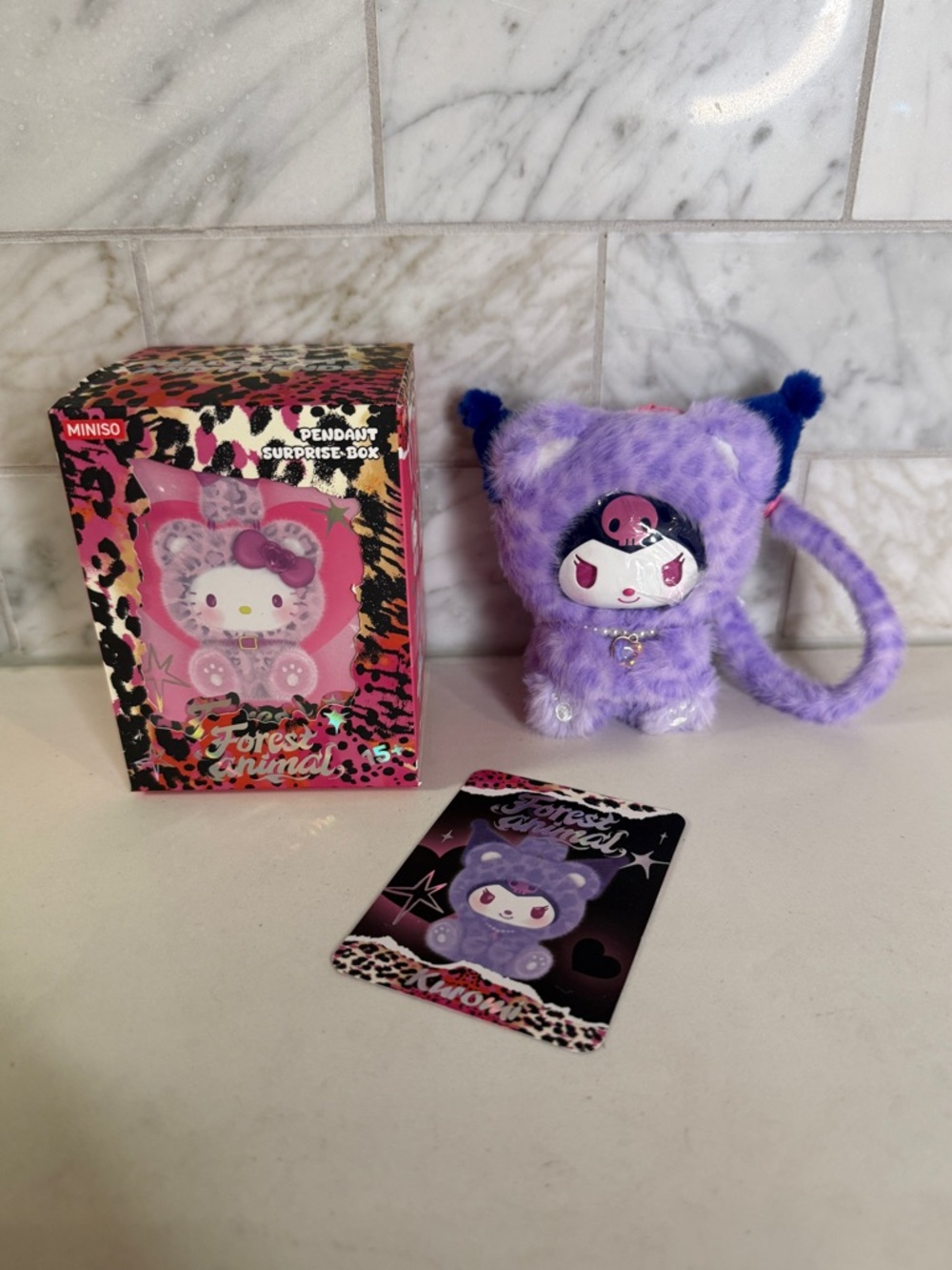 MINISO x Sanrio Forest Animal Blind Box Kuromi - DISCONTINUED !!!